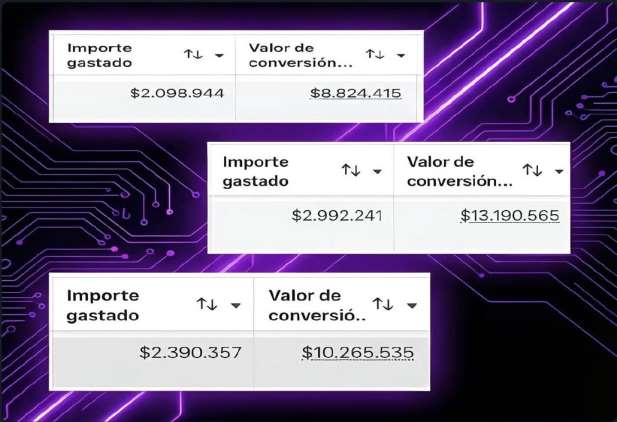 Campañas y resultados de Meta Ads